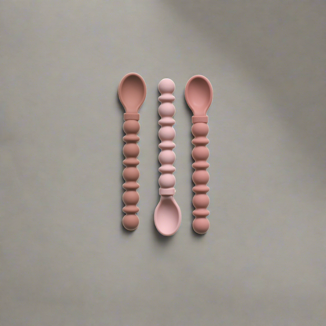 Silicone Teethy Utensil |Pink Lemonade