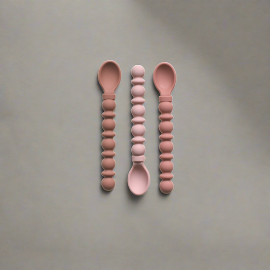 Silicone Teethy Utensil |Pink Lemonade